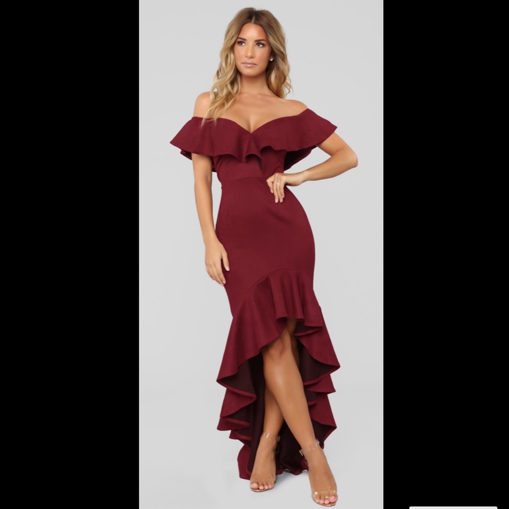NWOT Wine Party Dress